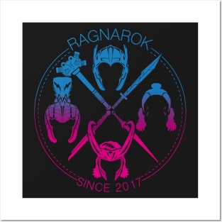 Ragnarok Neon Posters and Art